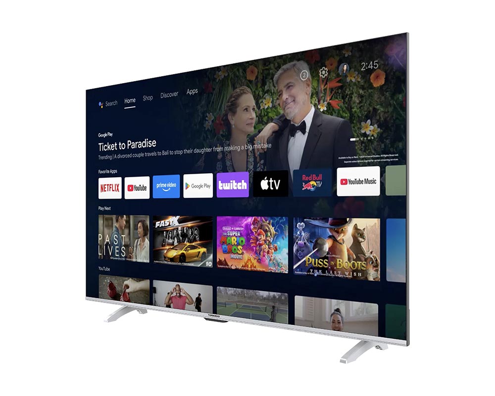 TORNADO 4K Frameless TV 50